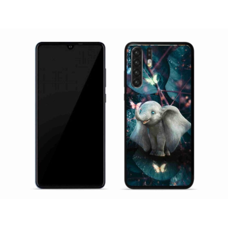 Gél borító mmCase a mobil Huawei P30 Pro készülékhez - aranyos elefánt