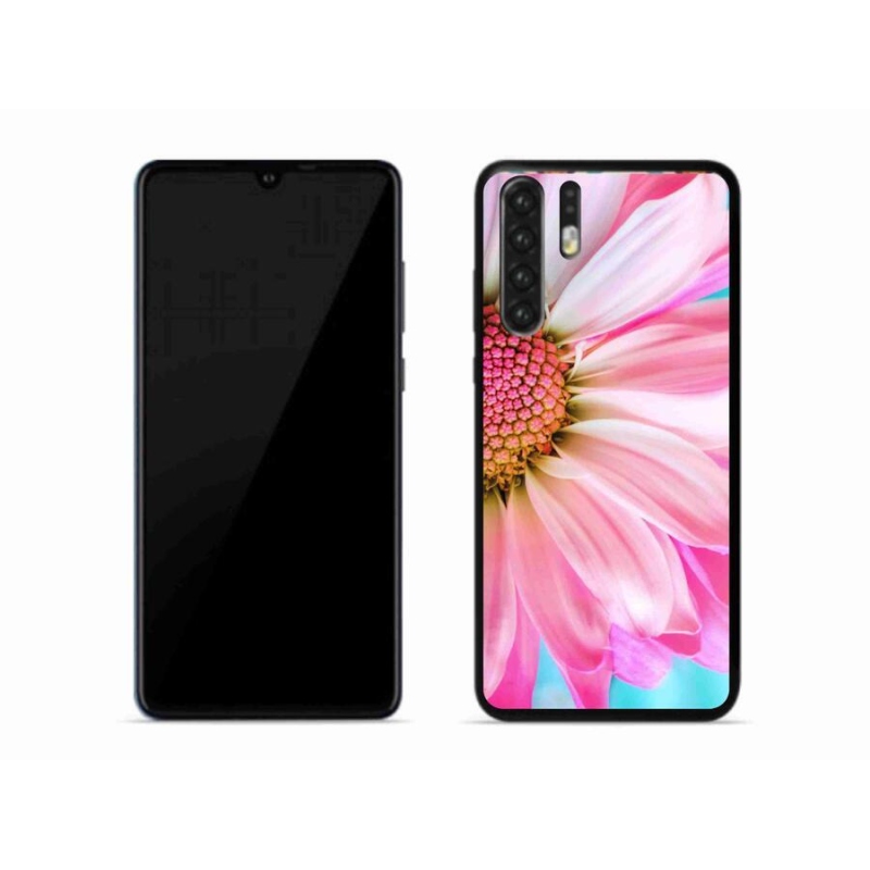 Gél védőhuzat mmCase a Huawei P30 Pro készülékhez - rózsaszín virág