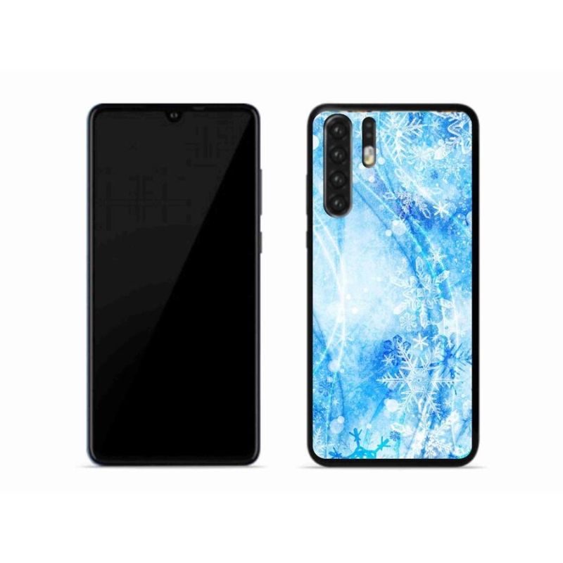 Gél borítás mmCase a Huawei P30 Pro készülékhez - hópelyhek