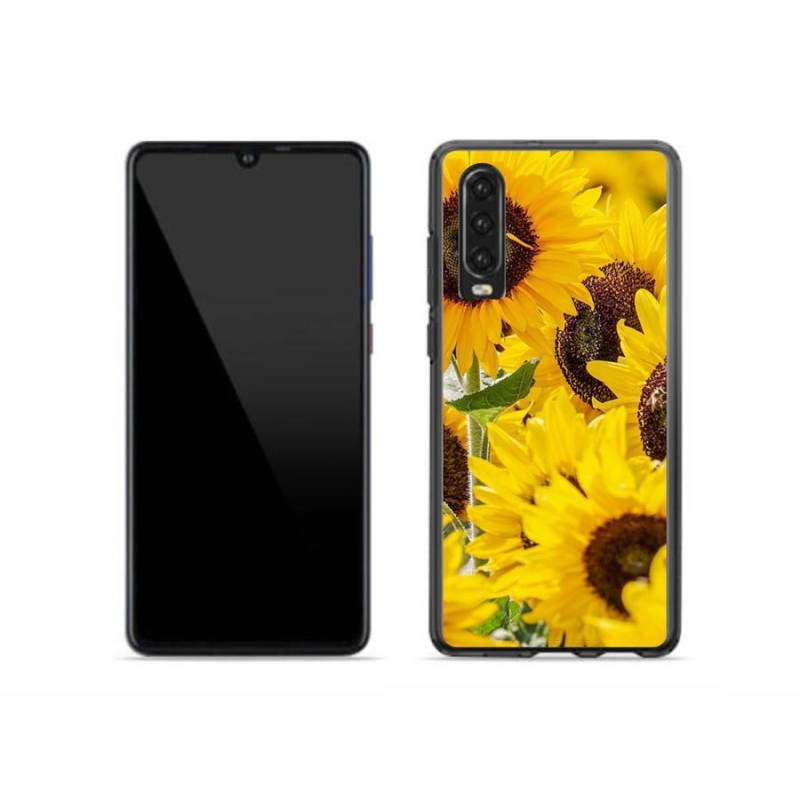 Gél borítás mmCase a Huawei P30 készülékhez - Napraforgó