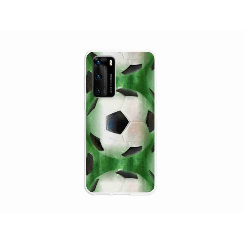 Gél borítás mmCase mobil Huawei P40 - focilabda