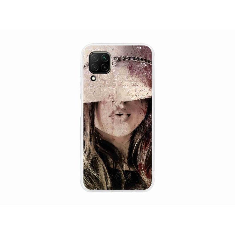 Gél borítás mmCase a Huawei P40 Lite készülékhez - lány