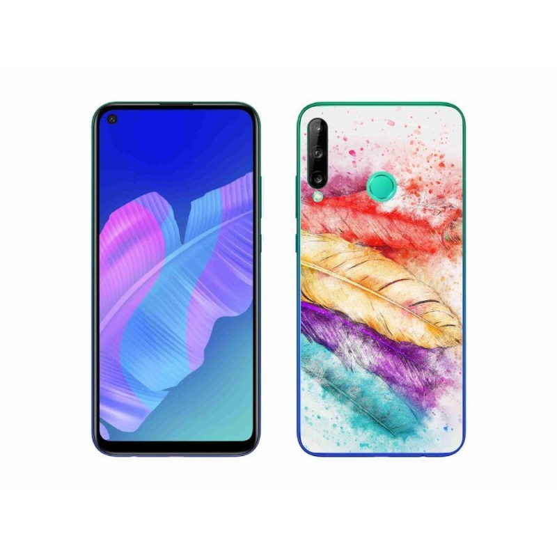 Gél borító mmCase mobiltelefonhoz Huawei P40 Lite E - színes toll