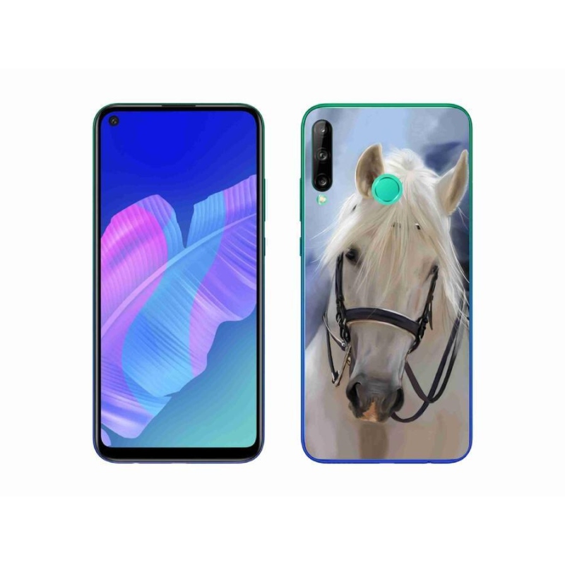 Zselés borítás mmCase a Huawei P40 Lite E - fehér lóhoz