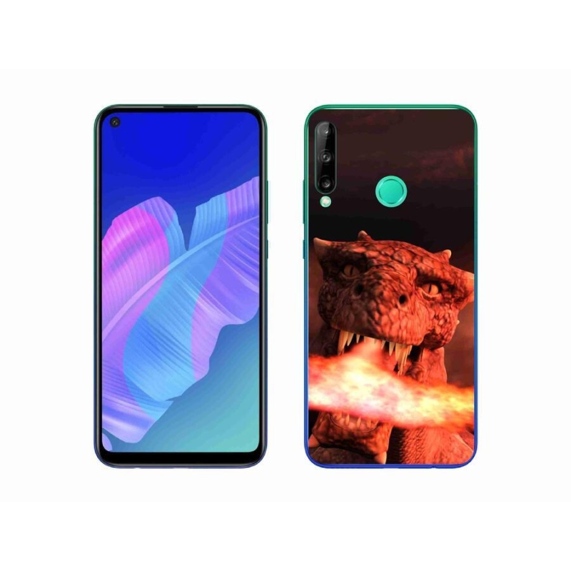 Gél borítás mmCase mobil Huawei P40 Lite E - sárkány