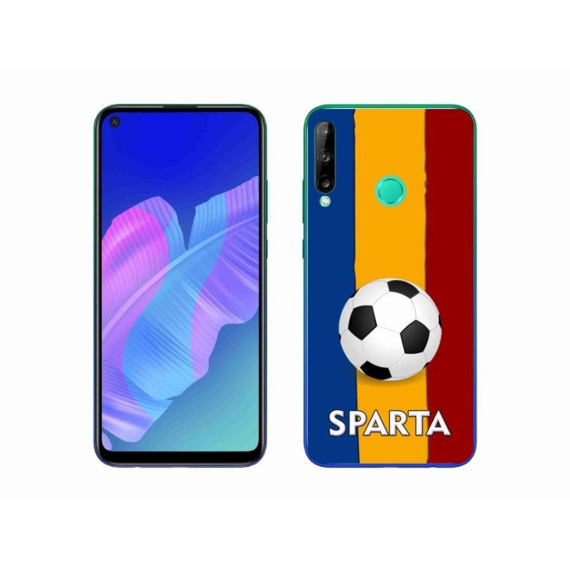 Gél borító mmCase mobil Huawei P40 Lite E - futball 1