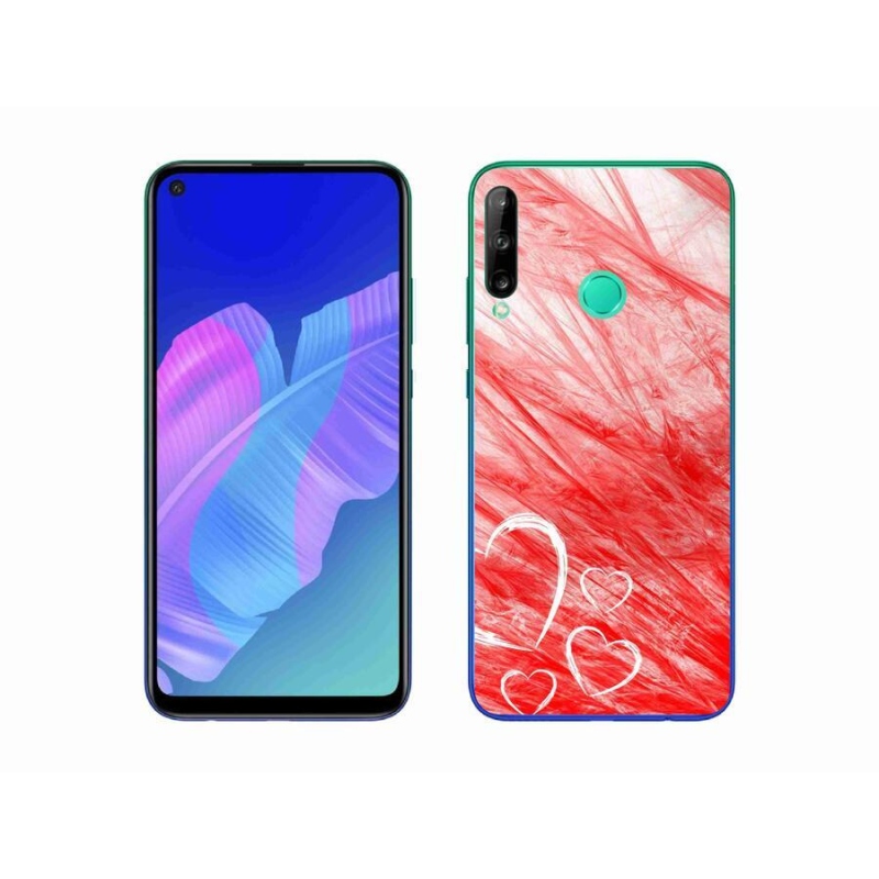 Gél borítás mmCase a Huawei P40 Lite E számára - szív