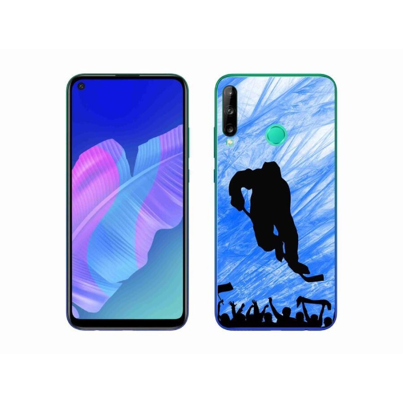 Gél borítás mmCase mobil Huawei P40 Lite E - hokijátékos számára