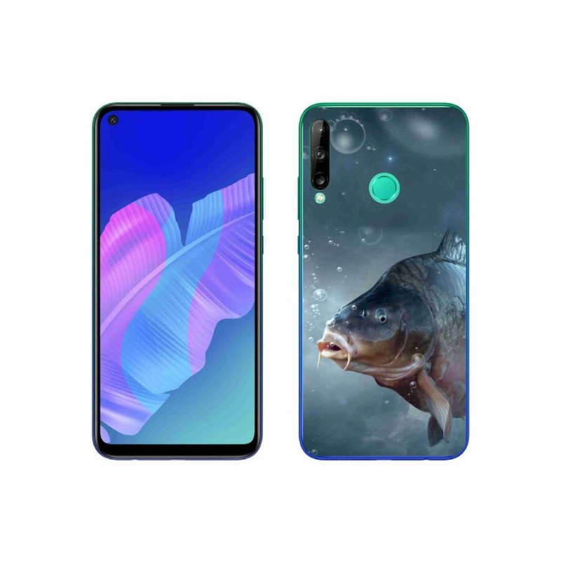 Gél borítás mmCase a Huawei P40 Lite E - ponty és buborékok számára