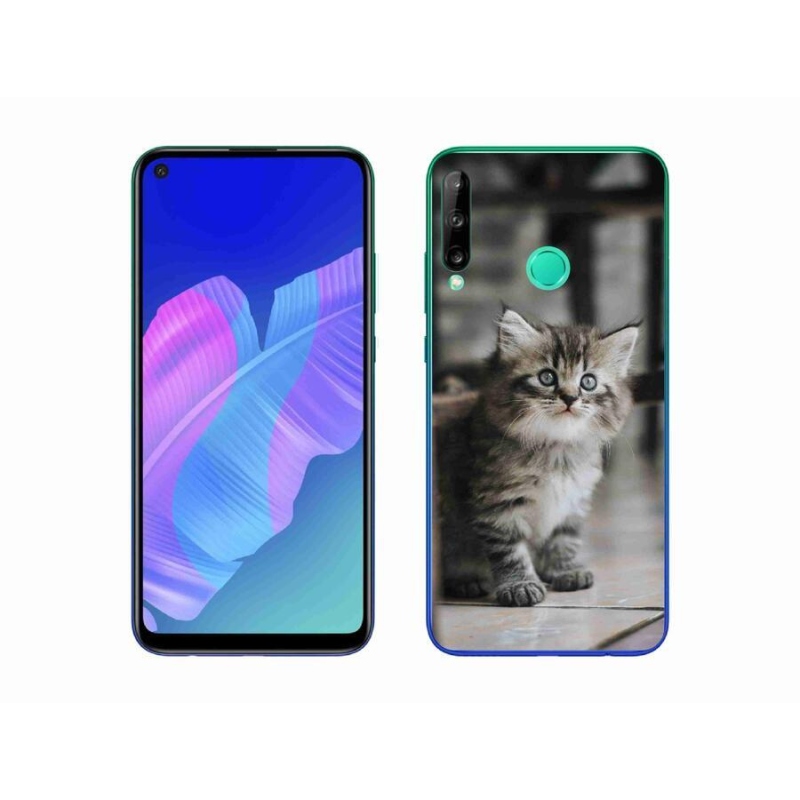 Gél borítás mmCase a Huawei P40 Lite E - cica számára