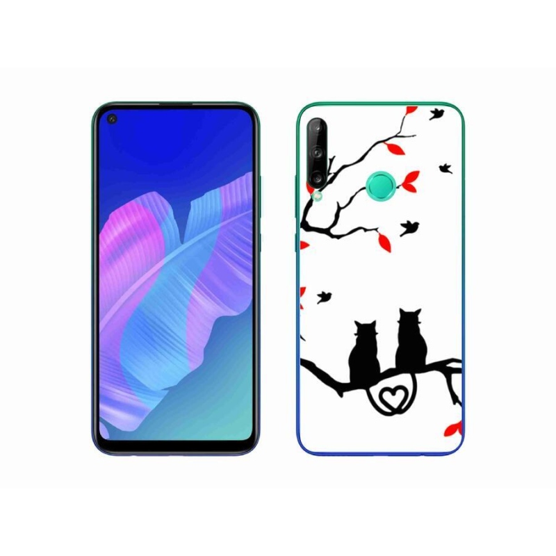 Gél borító mmCase a Huawei P40 Lite E számára - macskaszerelem
