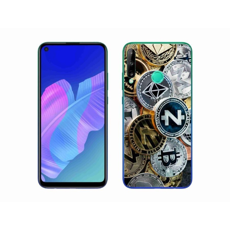 Gél borító mmCase a Huawei P40 Lite E számára - kriptovaluták