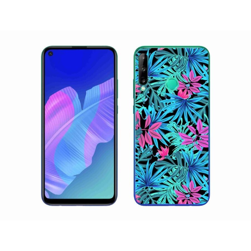 Gél borító mmCase a mobil Huawei P40 Lite E - virágok 3
