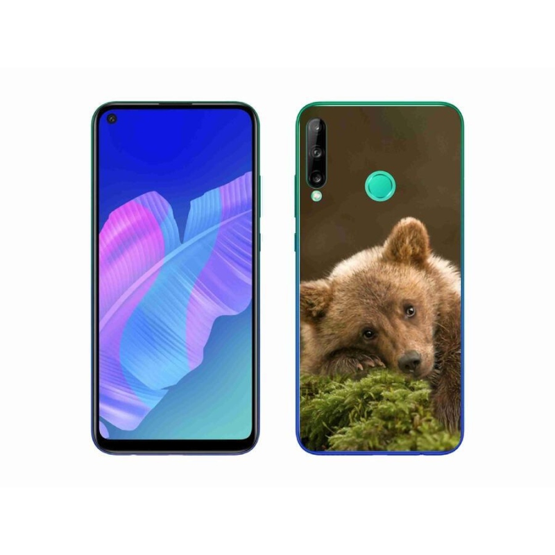 Gél borítás mmCase a Huawei P40 Lite E - medve számára