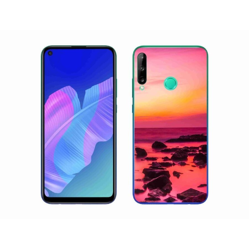 Gél borító mmCase a Huawei P40 Lite E - tenger és ragyogás számára