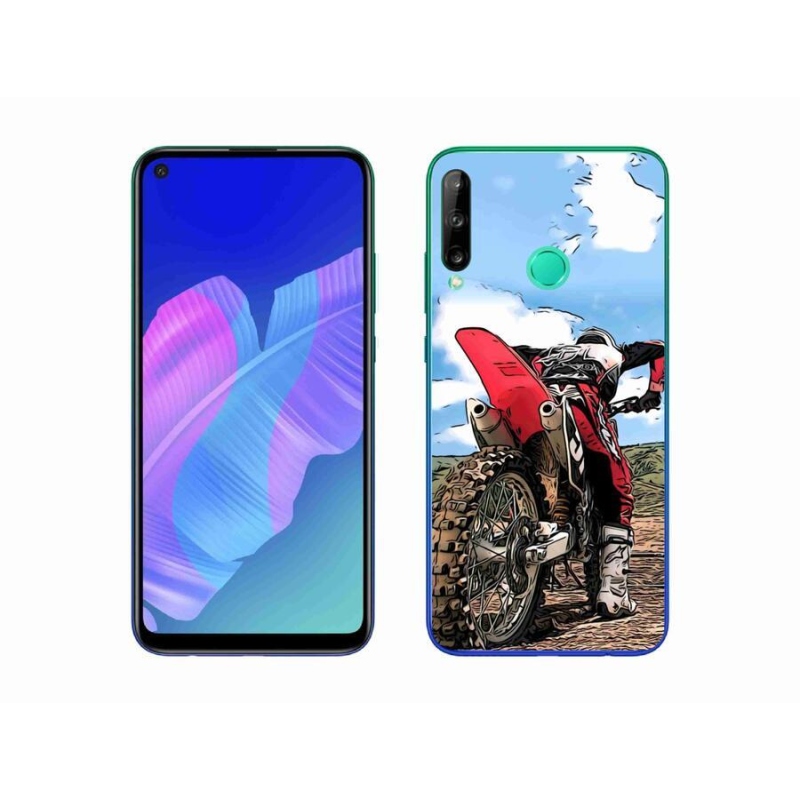 Gél borítás mmCase a Huawei P40 Lite E - moto számára