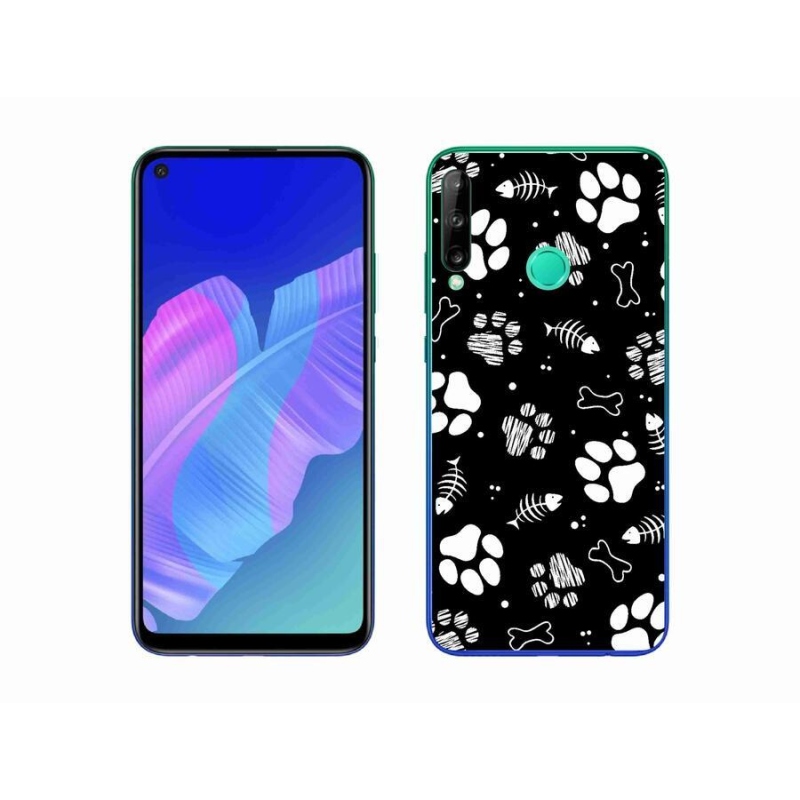 Gél borítás mmCase a Huawei P40 Lite E - kutyamancsok számára