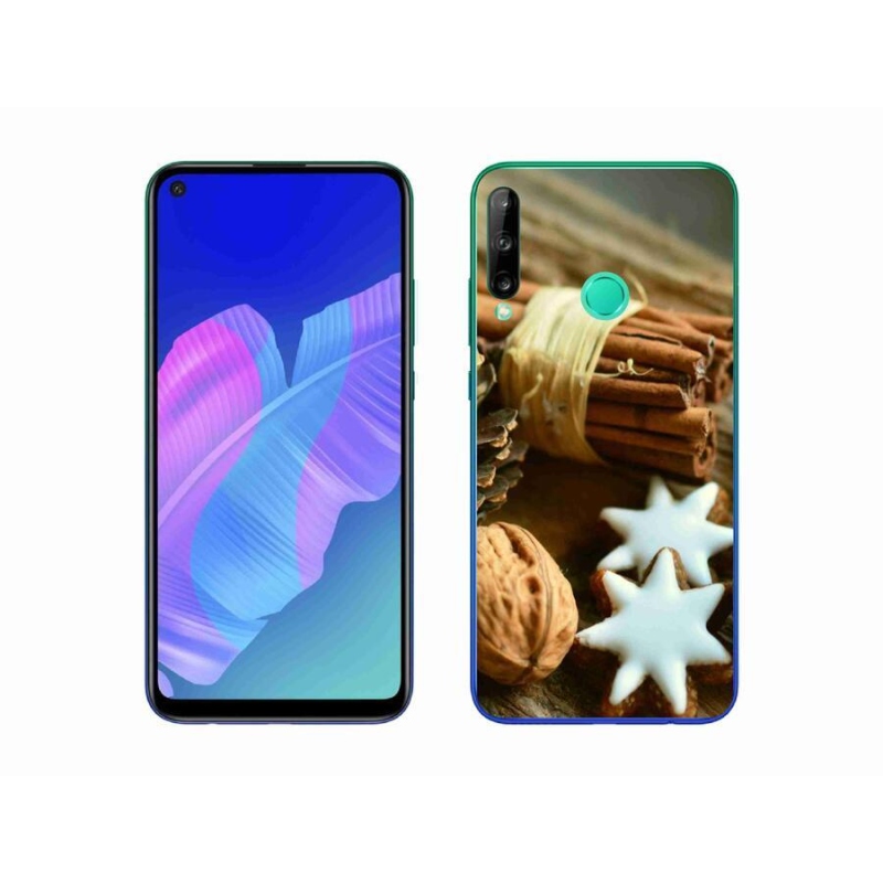 Gél borítás mmCase a Huawei P40 Lite E számára - fahéj és mézeskalács