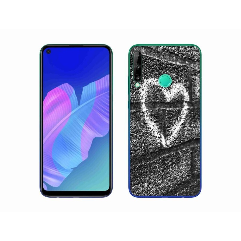 Gél borítás mmCase a Huawei P40 Lite E számára - szív a falon