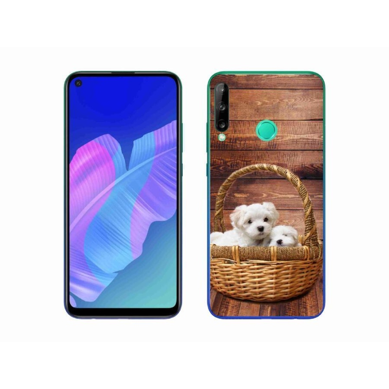 Gél borító mmCase mobil Huawei P40 Lite E - kölyökkutyákhoz