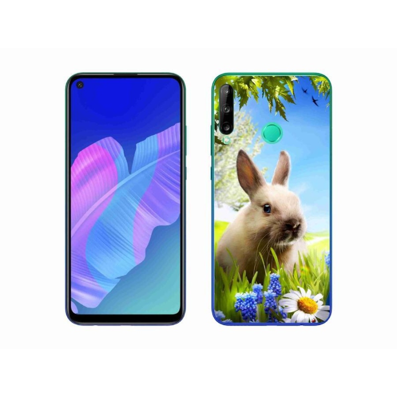 Gél borítás mmCase a Huawei P40 Lite E - nyuszi számára