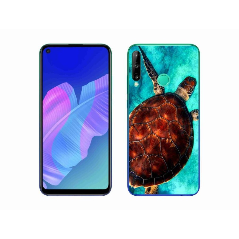 Gél borítás mmCase mobil Huawei P40 Lite E - teknősbéka