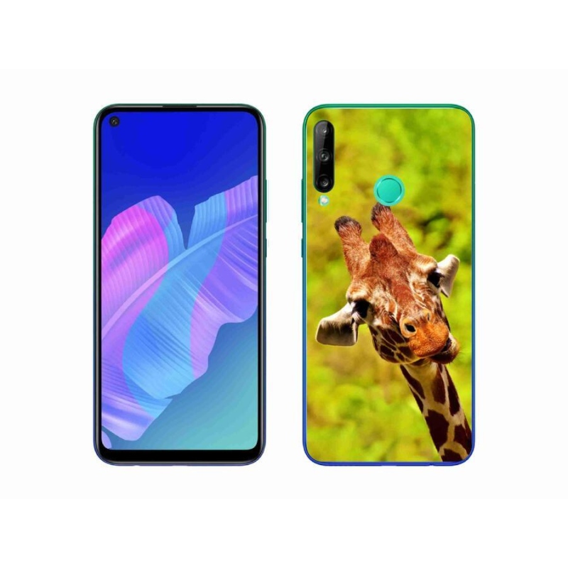 Zselés borítás mmCase a Huawei P40 Lite E - zsiráfhoz
