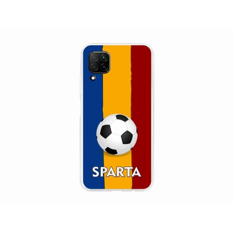 Gél borítás mmCase mobil Huawei P40 Lite - futball 1