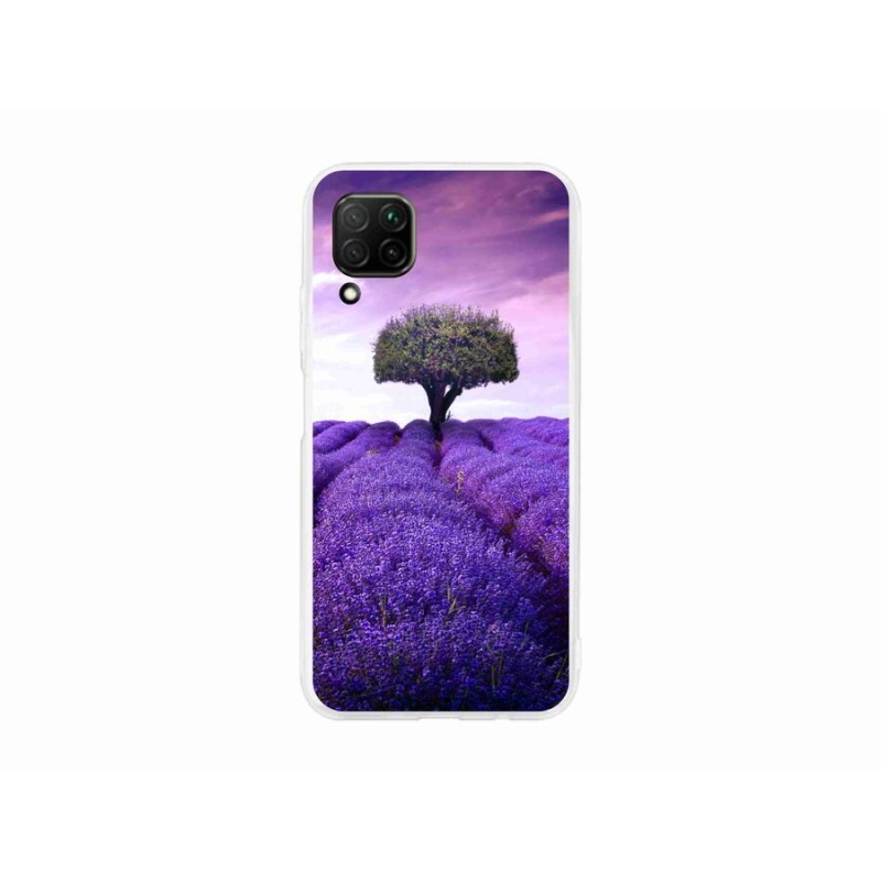 Gél borítás mmCase a Huawei P40 Lite készülékhez - levendula rét