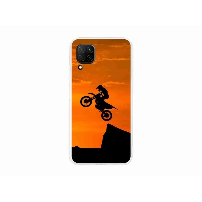 Gél borítás mmCase a Huawei P40 Lite készülékhez - motocross