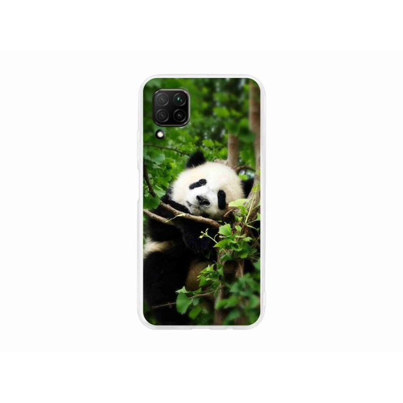 Gél borítás mmCase a Huawei P40 Lite készülékhez - panda