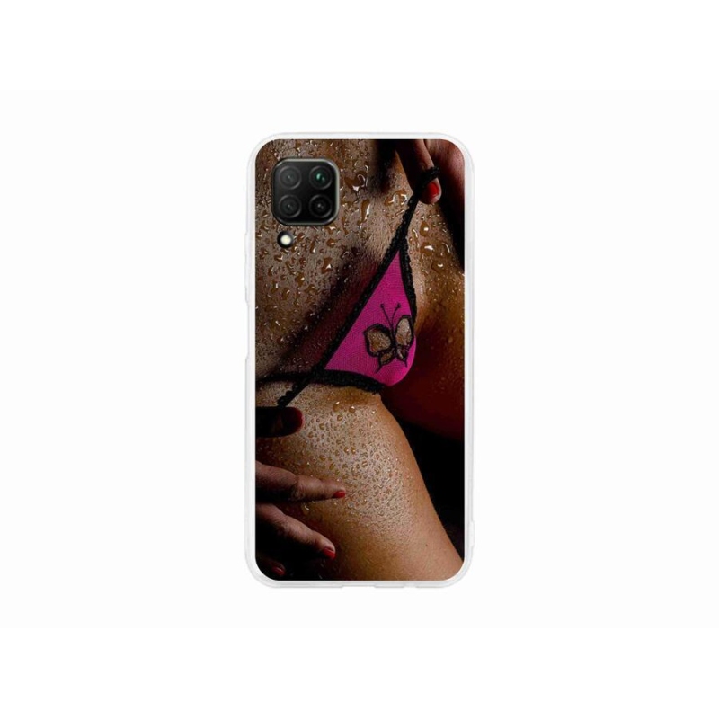 Gél borító mmCase a mobil Huawei P40 Lite - szexi nőhöz