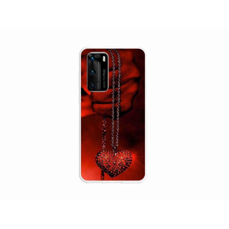 Gél borítás mmCase a Huawei P40 készülékhez - nyaklánc