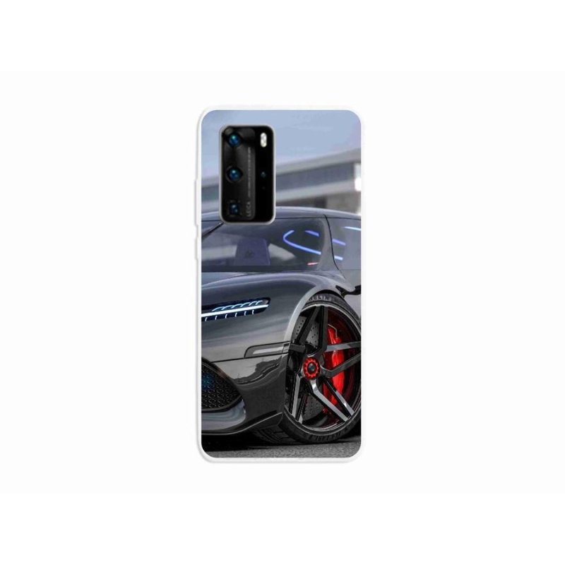 Gél borítás mmCase a Huawei P40 Pro számára - autó 5