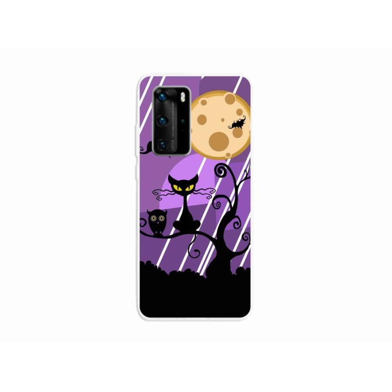 Gél borítás mmCase a Huawei P40 Pro számára - halloween