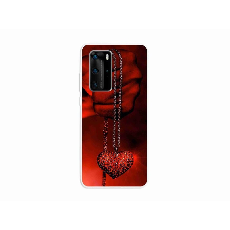 Gél borítás mmCase a Huawei P40 Pro készülékhez - nyaklánc