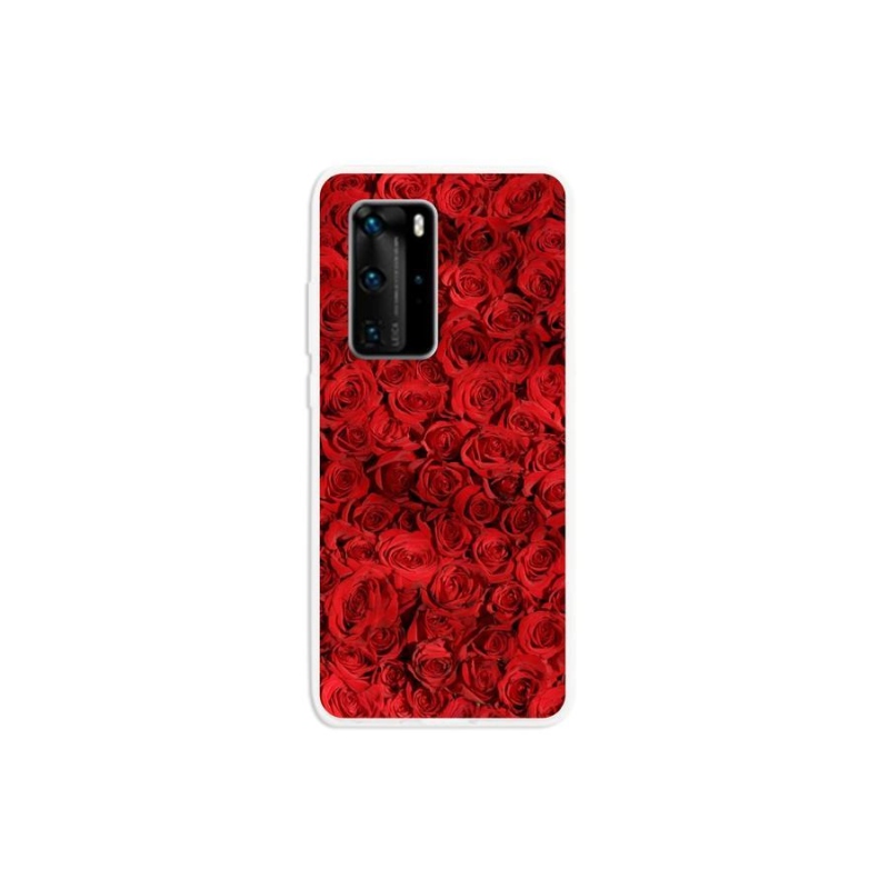 Gél borítás mmCase a Huawei P40 Pro készülékhez - rózsaszínű