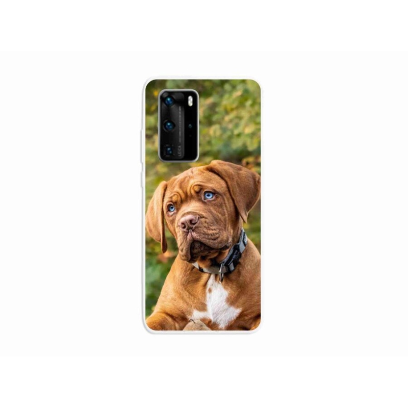 Gél borítás mmCase a Huawei P40 Pro készülékhez - kölyökkutyakék