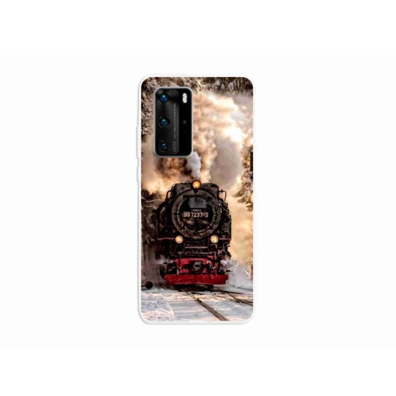 Gél borítás mmCase a Huawei P40 Pro számára - vonat