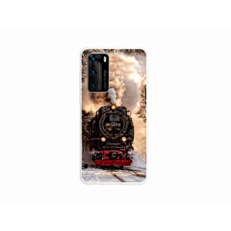 Zselés borítás mmCase a Huawei P40-hez - vonat