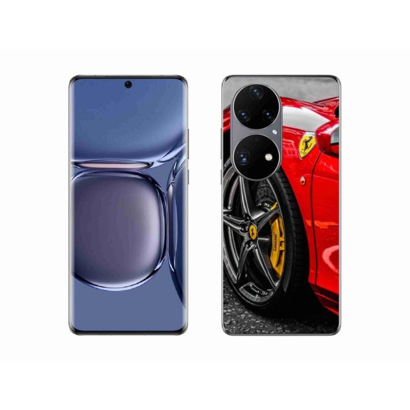 Zselés borítás mmCase a Huawei P50 Pro készülékhez - autó 1