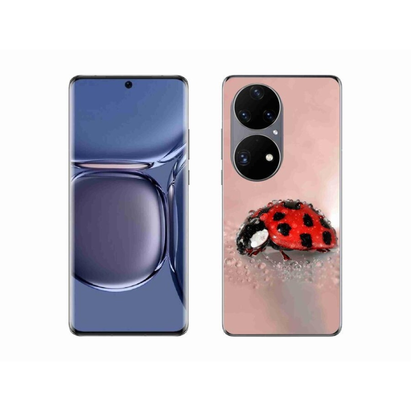 Gél borítás mmCase a Huawei P50 Pro készülékhez - katicabogár