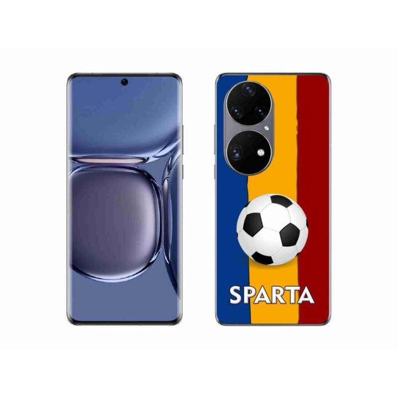 Gél borítás mmCase mobil Huawei P50 Pro - futball 1