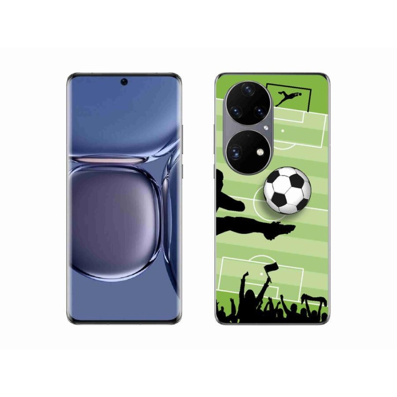 Gél borítás mmCase mobil Huawei P50 Pro - futball 3