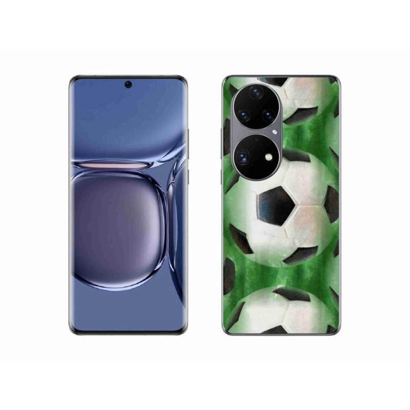 Gél borítás mmCase a mobil Huawei P50 Pro - focilabdához
