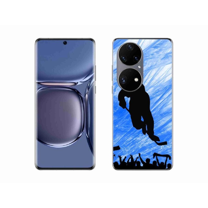 Gél borítás mmCase a mobil Huawei P50 Pro - hokijátékos számára
