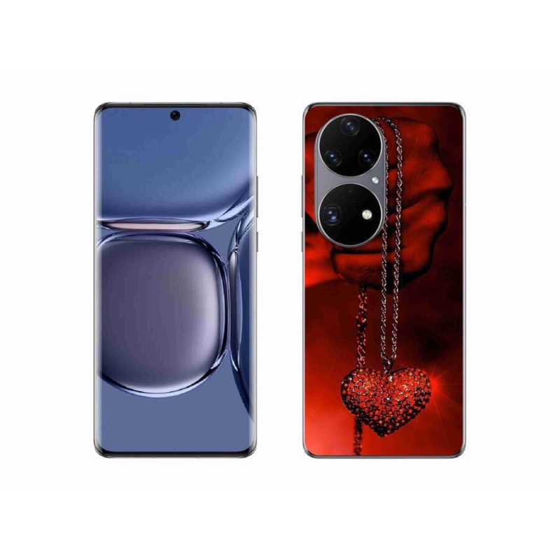 Gél borítás mmCase a Huawei P50 Pro készülékhez - nyaklánc