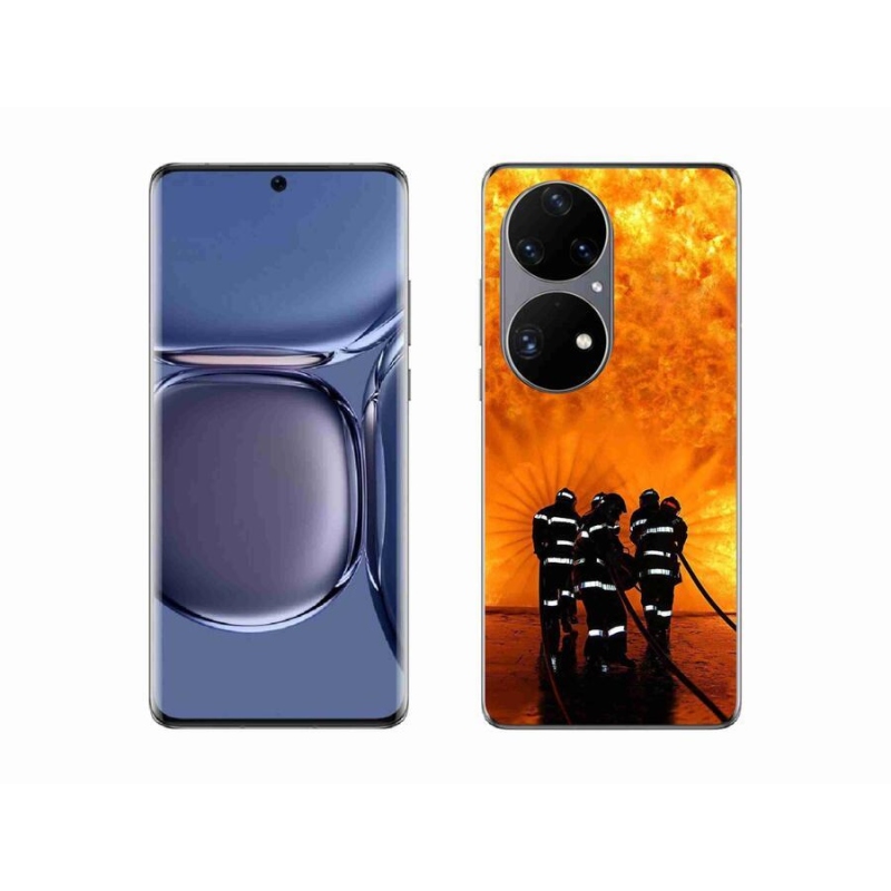 Gél borítás mmCase a Huawei P50 Pro készülékhez - tűz