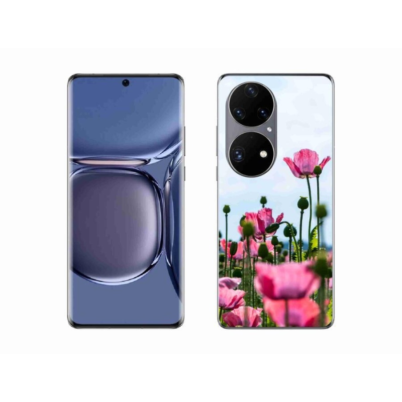 Gél borítás mmCase a Huawei P50 Pro készülékhez - mákos színű
