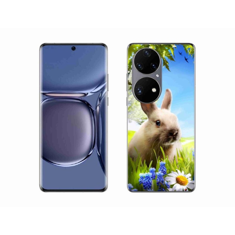 Gél borítás mmCase a Huawei P50 Pro készülékhez - nyuszi